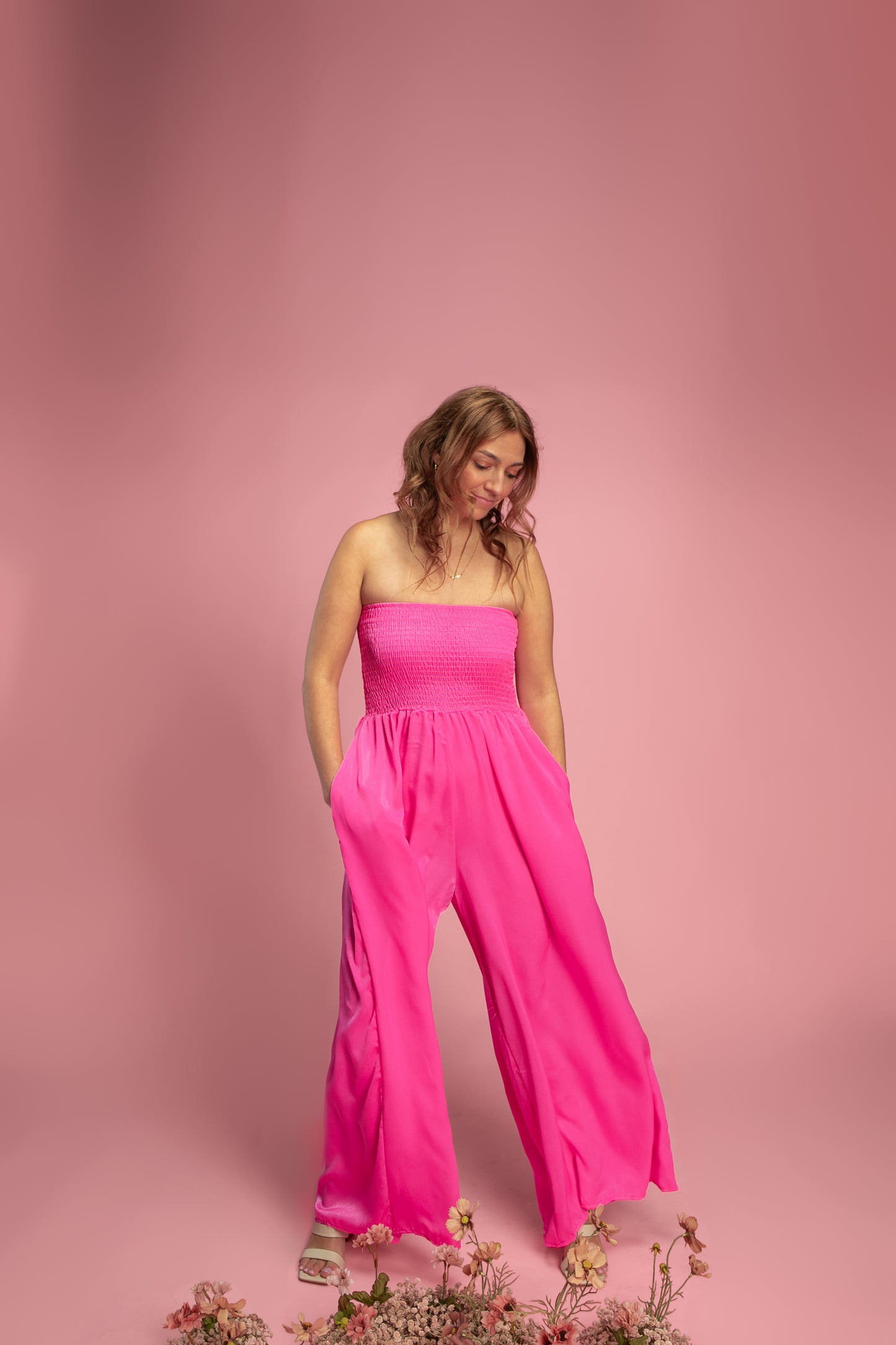 Azalea Pink Jumpsuit