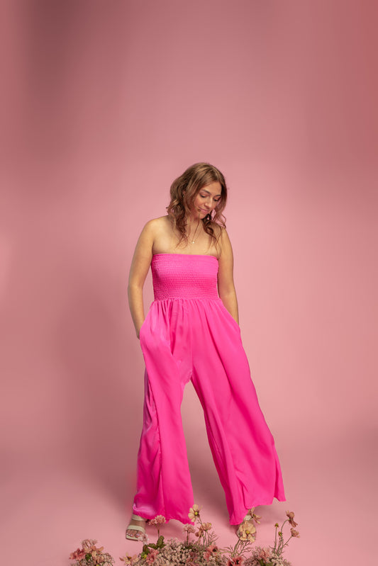 Azalea Pink Jumpsuit