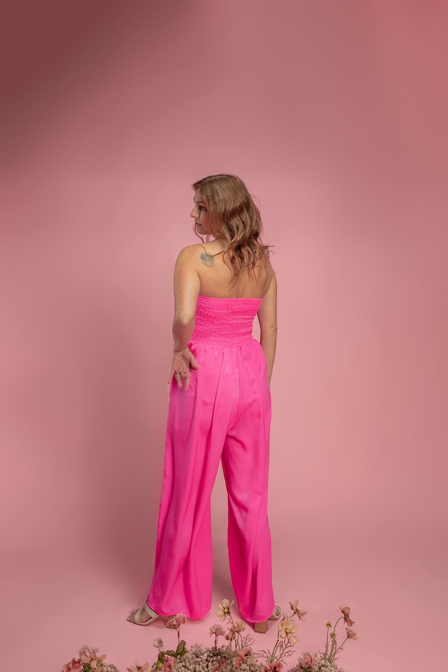 Azalea Pink Jumpsuit