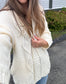 In My Cozy Era Knit Cardigan - Cream